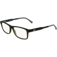 Lacoste Lunettes de Vue L2876 55/15/145 Transparent khaki Injected MAN L2876