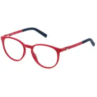 FILA Lunettes de vue - - VFI706L - Rouge mat - Small size - Monture plastique ronde 49/17/135