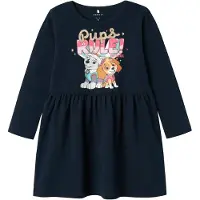 Name It Mini Robe 'NMFDyma Pawpatrol' saphir / marron / gris clair / rose