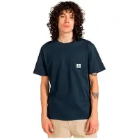 Element Basic Pkt Lbl Short Sleeve T-shirt Bleu S Homme