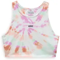 Vans Longline Raceback Wash Brelette Sleeveless Top Rose L Femme