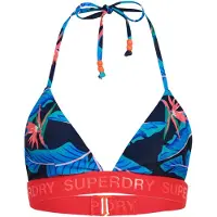 Superdry Logo Triangle Bikini Top Multicolore XS Femme