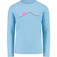 CMP 33n2245 Long Sleeve T-shirt Bleu 3 Years Fille