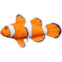 Gaby The Ocellaris Clownfish Medium Pillow Orange