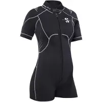 SCUBAPRO Hybrid 6 Mm Woman Short Sleeve Shorty Noir XL Femme