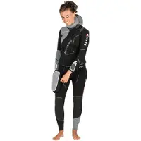 Mares Flexa Z Therm 7 Mm Woman Diving Wetsuit Noir S Femme