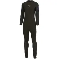 SCUBAPRO Oneflex Steamer B-zip Woman 3 Mm Diving Wetsuit Noir S Femme