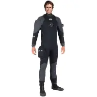 Mares Xr3 Neoprene Latex With Boots Dry Suit Noir 2XL Homme