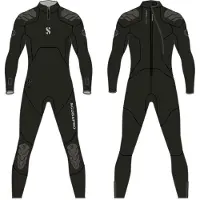SCUBAPRO Everflex Yulex 5/4 Mm Woman Diving Wetsuit Noir M Femme
