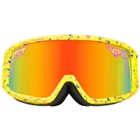 Pit Viper The Gogglés 1993 Ski Goggles Jaune Rainbow Mirror + Purple Clear/CAT3-CAT0