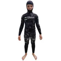 Epsealon Shadow 5/5 Mm Junior Spearfishing Wetsuit Noir 8-10 Years Enfants