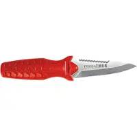Salvimar Predathor Knife Orange,Argenté