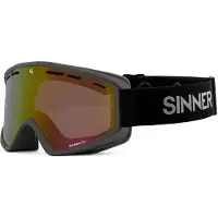 Sinner Batawa Ski Goggles Gris Double Orange Vent/CAT2