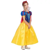 MOM Princess Enchanted Forest With Capa Enaguas And Headband Dress Costume Jaune 7-9 Years Enfants