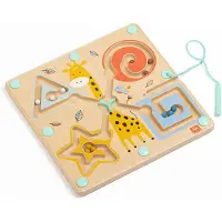 Eurekakids Wild Ball Magnetic Circuit Jaune Enfants