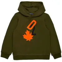 Dsquared2 Kids Dq2465 Sweatshirt Vert 4 Years Enfants