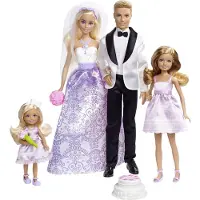 Barbie Mariage de rêve Set cadeau avec vêtements de fête JCW41