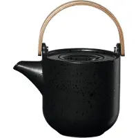 Asa selection Théière avec anse en bois Coppa Kuro, 600 ml