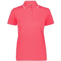 CMP 39t5786 Short Sleeve Polo Rouge 2XL Femme