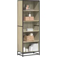 vidaXL Bibliothèque chêne sonoma 60x35x170,5 cm bois d'ingénierie