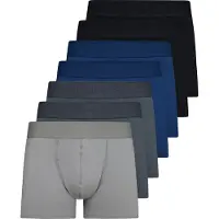 Resterods lot de 7 boxers en coton Gunnar homme, multicolores