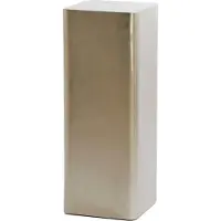 Light & Living ALURIO colonne en métal en nickel satiné – 30,5x30,5x80 cm