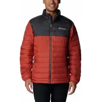 Columbia Powder Lite Plus Size Jacket Rouge 6XL Homme
