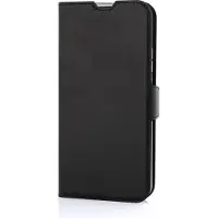 Wave BookCase -suojakuori, Samsung Galaxy XCover7, musta (Samsung Galaxy Xcover 7), Coque pour téléphone portable, Noir