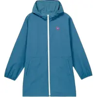 Flotte - Veste longue imperméable doublée - Pompidou Orage - Taille XL - Bleu