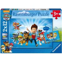 Ravensburger Puzzles 2 x 12 pièces Ryder et la Pat Patrouille