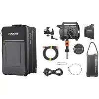 Godox KNOWLED RGB Light avec sac de transport MG1200R K1 (éclairage de studio), Lumière continue, Multicolore