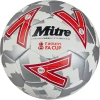 Mitre Fa Cup 24/25 Football Ball Gris 5