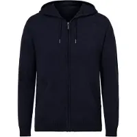 CASH-MERE.CH Vestes en maille bleu nuit