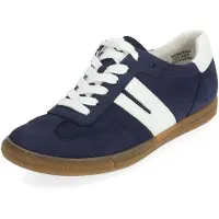 Paul green Baskets basses bleu marine / blanc