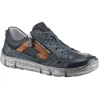 Krisbut Chaussures basses à lacets confortables en bleu, taille 44