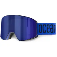 Ocean Sunglasses Parbat Ski Goggles Bleu Blue Revo Lenses/CAT3