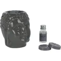 Homestyling Lampe aromatique set de 4 pièces SPA BUDDHA crème KO-CC5062040crème