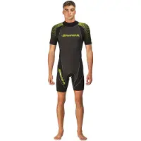 Salvimar Surfshell 2.0 Mm Short Sleeve Shorty Noir M Homme