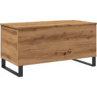 vidaXL Table basse Artisan-Chêne 90x44,5x45 cm Bois composite