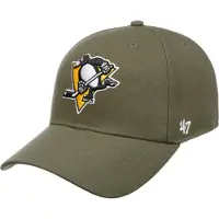 47 Brand Casquette '47 Brand 47 CAP NHL PITTSBURGH PENGUINS MVP SNAPBACK SANDALWOOD homme || Taille Unique