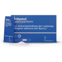 Orthomol VET Sport perform - électrolytes pour la performance pendant le sport - avec vitamine B12, magnésium et calcium, 16 portions quotidiennes