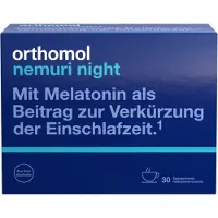 Orthomol VET Nemuri night (granulés pour boisson chaude), 30 portions journalières