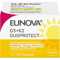 STADA Consumer Health Deutschland GmbH EUNOVA DuoProtect D3 + K2 gélules, 90 gélules