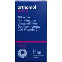 Orthomol VET Pro 6 - avec une combinaison de symbiotes intestinaux sélectionnés et de vitamine C, 30 portions journalières