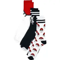 Difuzed Sport Pokémon Socks 3 Units Multicolore EU 39-42