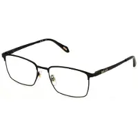 Just cavalli Lunettes de Vue VJC058 55/18/145 Nero lucido totale Metallo MAN VJC058