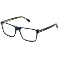 Just cavalli Lunettes de Vue VJC050 56/16/145 Top blu+azzurro lucido Acetato MAN VJC050