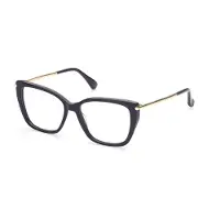 Max mara Lunettes de Vue MM5007 53/15/145 Shiny blue Front acetate WOMAN MM5007