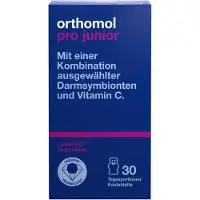 Orthomol VET Pro junior - contient une combinaison de symbiotes intestinaux sélectionnés et de vitamine C, 30 portions quotidiennes