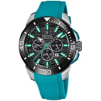 Festina Montre à affichage analogique turquoise